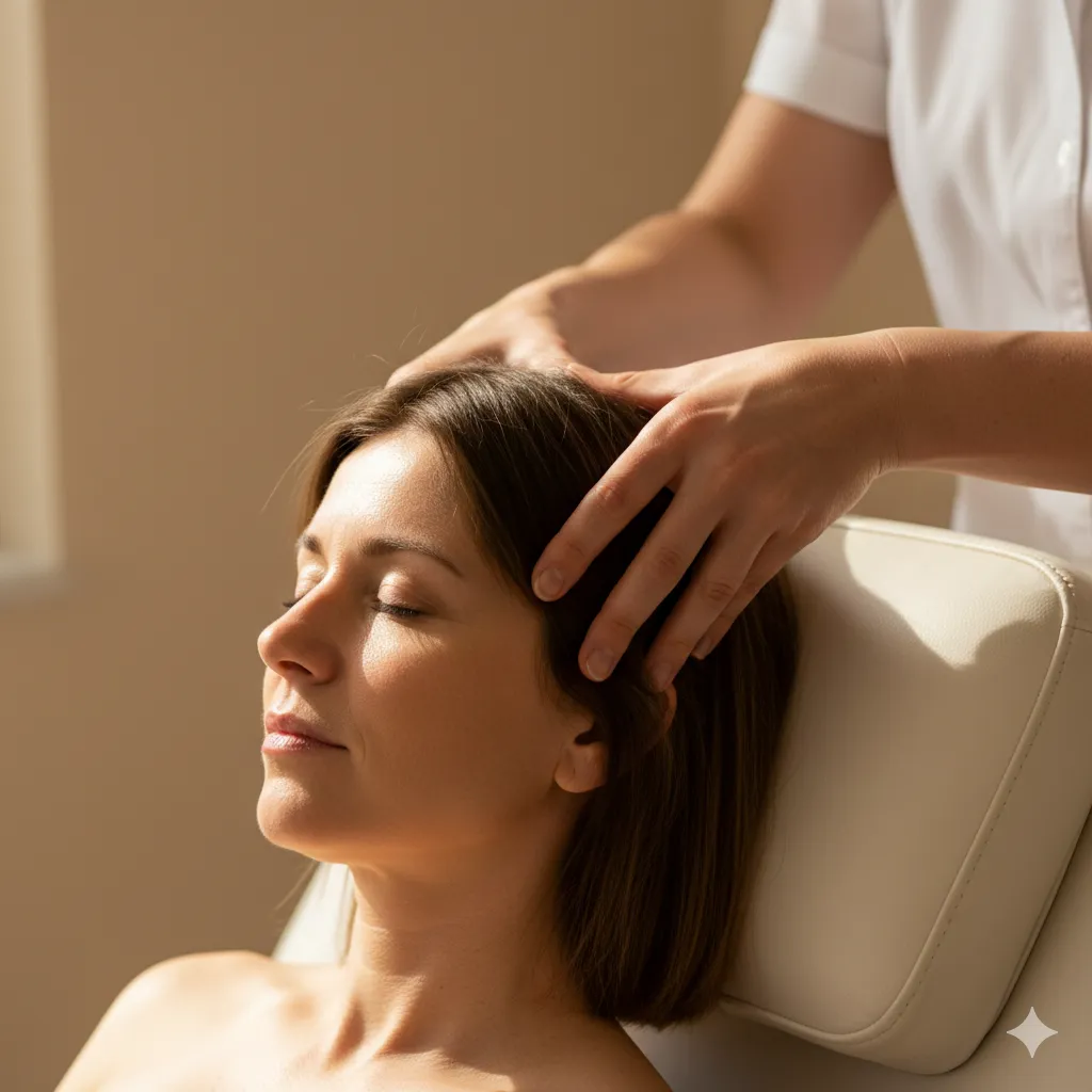 60min Rücken-Nacken-Kopf-Massage